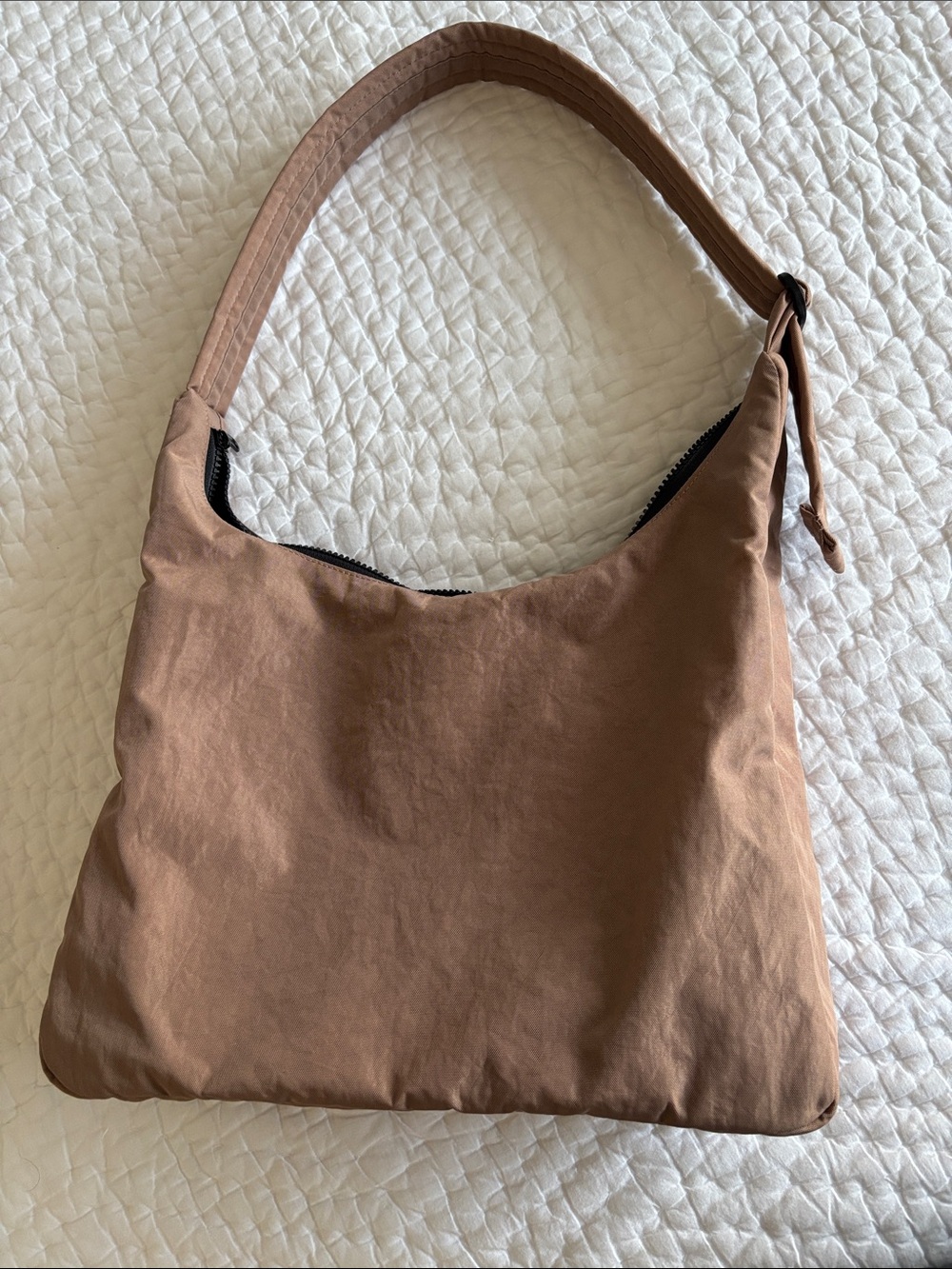 Baggu Nylon Shoulder Bag Taupe